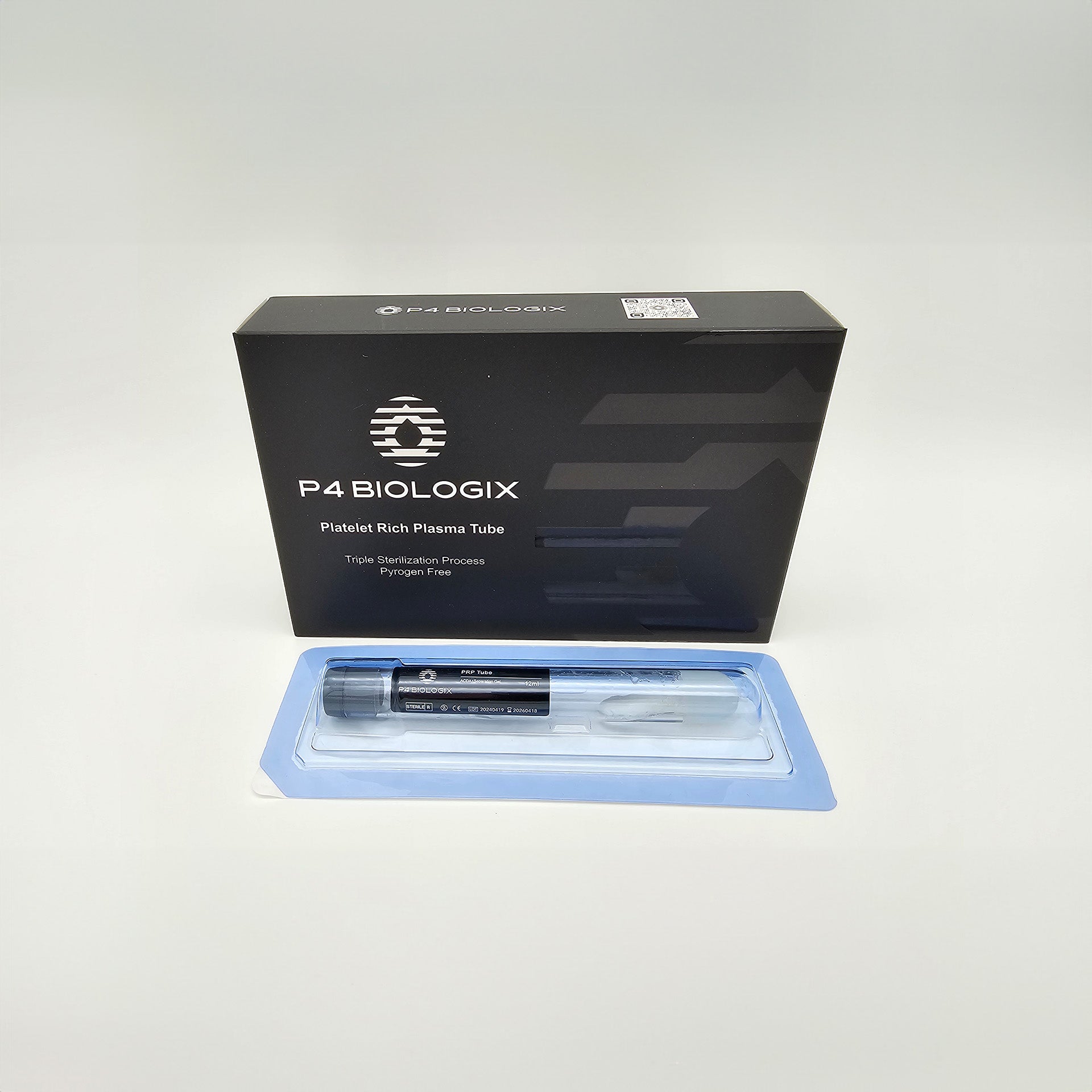 PRP Tubes Box (4x 12ml Tubes)
