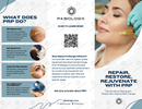 PRP for Aesthetics Marketing Brochure- Pack of 50